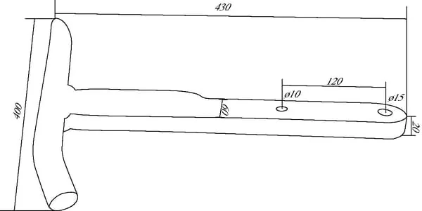 Lemken - 3513041 - Stroh mit Tiefenlockerungsspitze Stangen