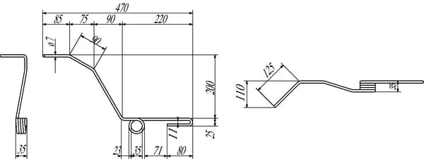 Lemken - 3537039 - Eggenzinke Links