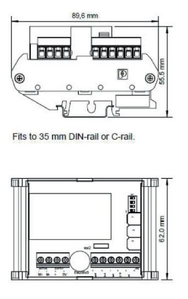 LINAK - TREM208R - Steuergeraet Hutschiene