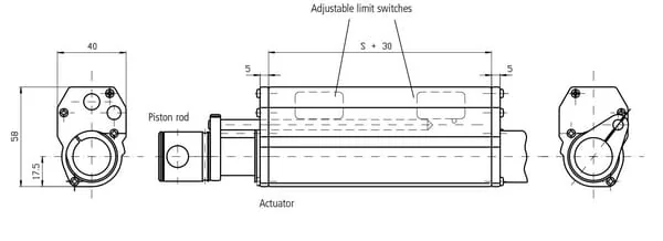 LINAK - XLS3010 - Endschalter LS30
