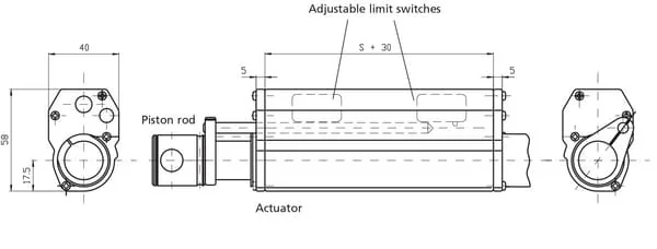 LINAK - XLS3015 - Endschalter LS30