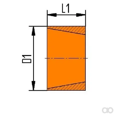 LT Extenderbolt - 1000155EXB - Kegelbuchse D30x22