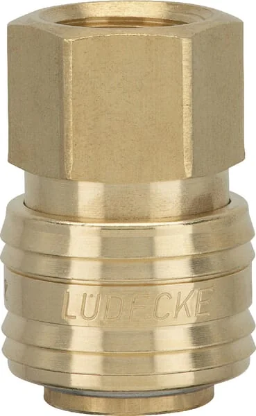 Lüdecke - ES38IAB - Schnellkupplung G 3/8 Weiblich