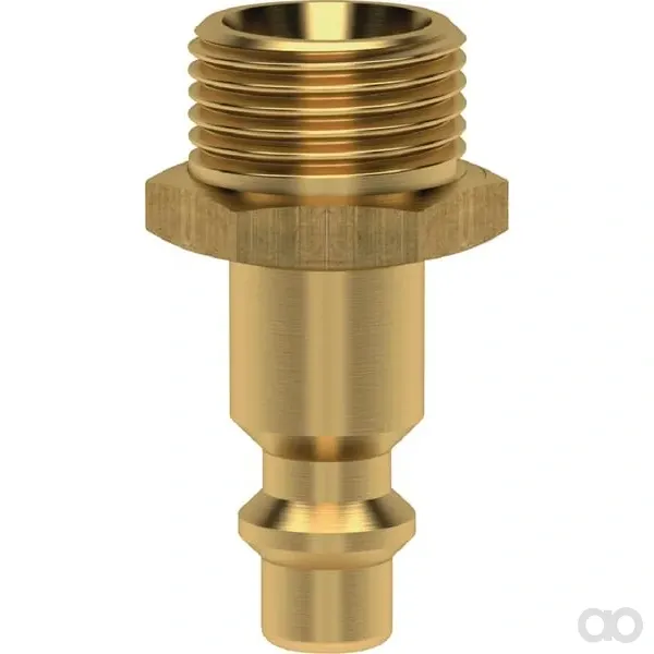 Lüdecke - ESA14NAR - Stecker mit 1/4 BSP Aussengewinde