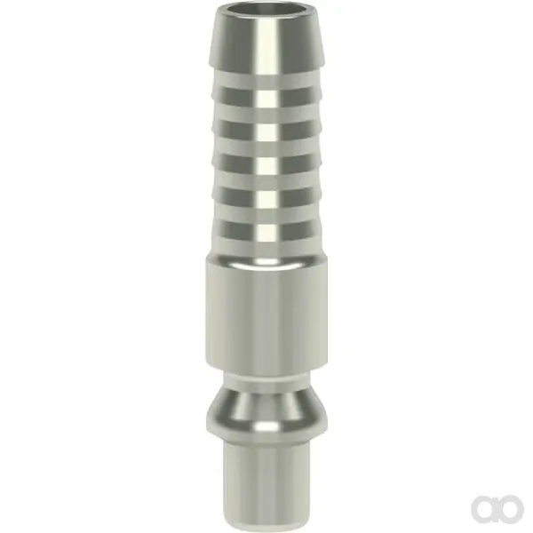 Lüdecke - ESAI13SS - Stecknippel Mit 13mm Schlauchstutzen