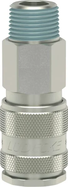 Lüdecke - ESAI38A - Q-Rel-Kupplung Mit 3/8" BSP Innengewinde
