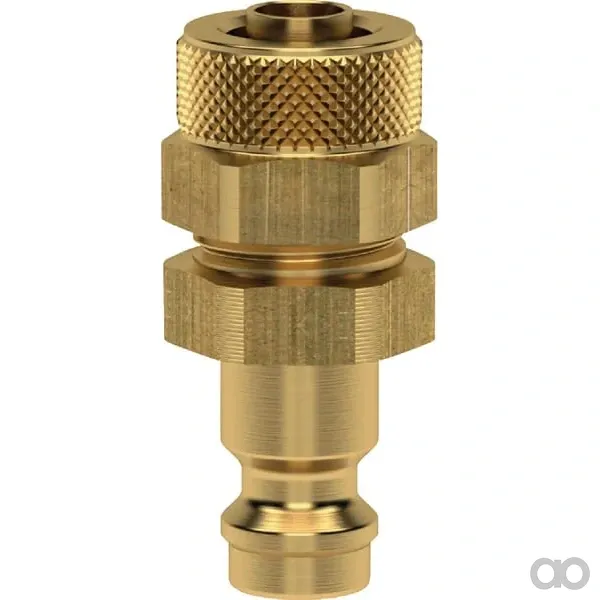 Lüdecke - ESM6SQ - Stecknippel mit 6x8 mm Schlauchanschluss