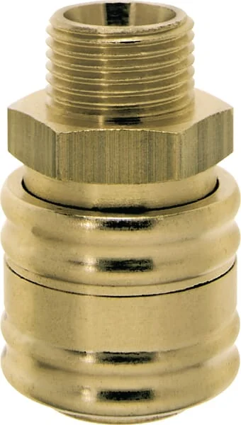 Lüdecke - ESO12A - Q-Rel Kupplung mit 1/2" BSP Außengewinde