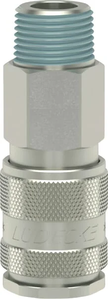 Lüdecke - ESOI14A - Q-Rel Kupplung mit 1/4" BSP Innengewinde