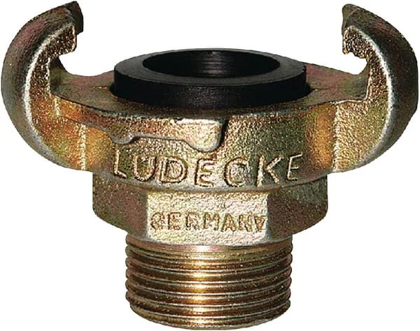 Lüdecke - KAG10 - Klauenkupplung Außengewinde