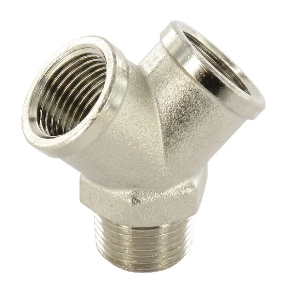 Lüdecke - YA17 - Y-Stueck 3/8" M-F