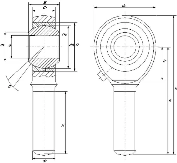 Mac Power - GAKL22PB - Kugelgelenk