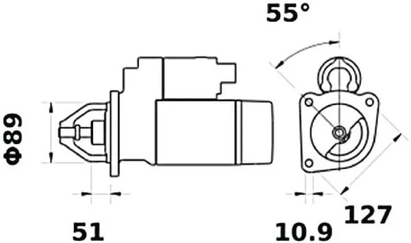 Mahle - IS1157 - Anlasser