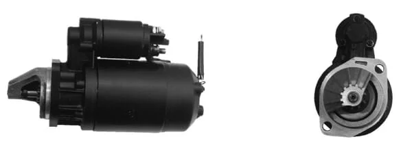 Mahle - MS338 - Starter 12V 3,6KW 9 Zaehne Mahle