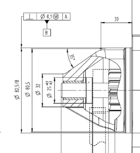 Mahle - MS737 - Anlasser 12V 3,2KW