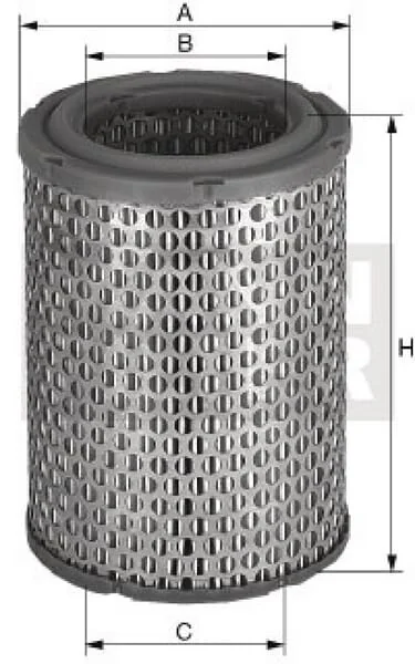 Mann Filter - C11456 - Luftfilterelement