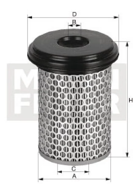 Mann Filter - C1176 - Luftfilterelement
