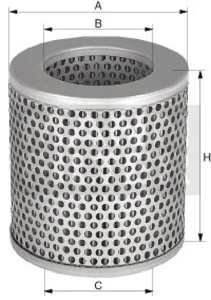 Mann Filter - C1250 - Luftfilterelement