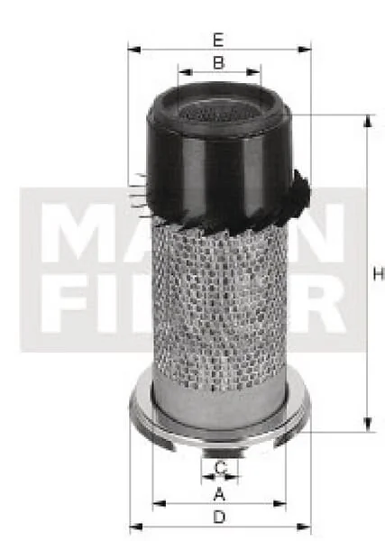 Mann Filter - C16340 - Luftfilterelement