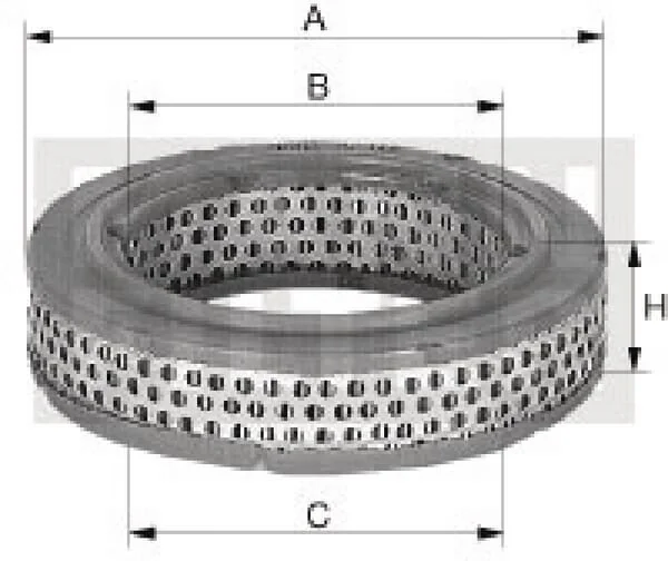 Mann Filter - C1776 - Luftfilterelement