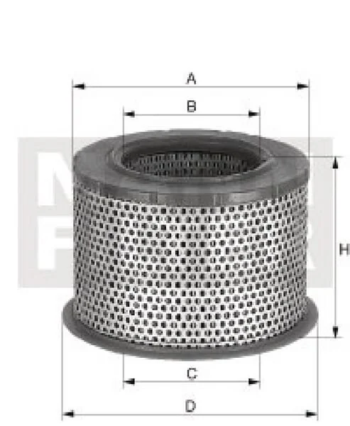 Mann Filter - C2375 - Luftfilterelement