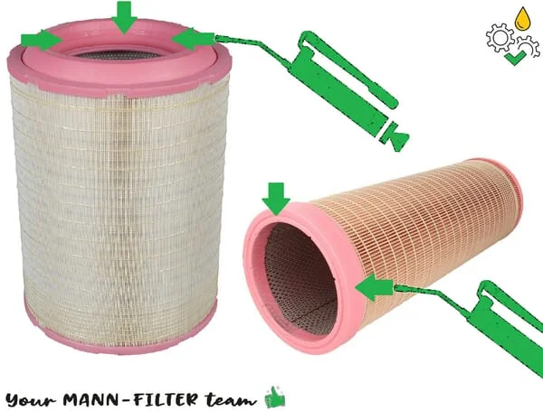 Mann Filter - C3726802 - Luftfilter