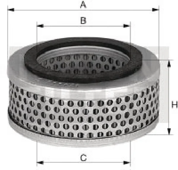 Mann Filter - C891 - Luftfilterelement