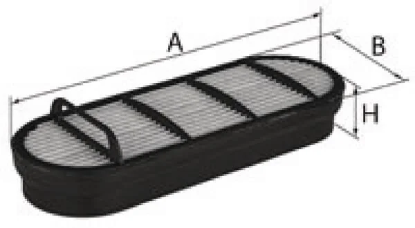 Mann Filter - CF30100 - Sekundaeres Luftfilterelement
