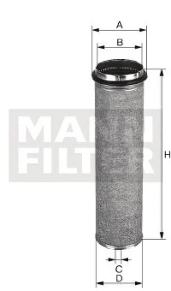 Mann Filter - CF600 - Sekundaerluftfilterelement