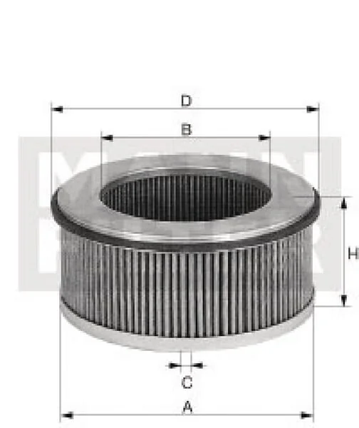Mann Filter - CU18361 - Innenraumfilter