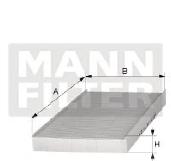 Mann Filter - CU3869 - Innenraumfilter