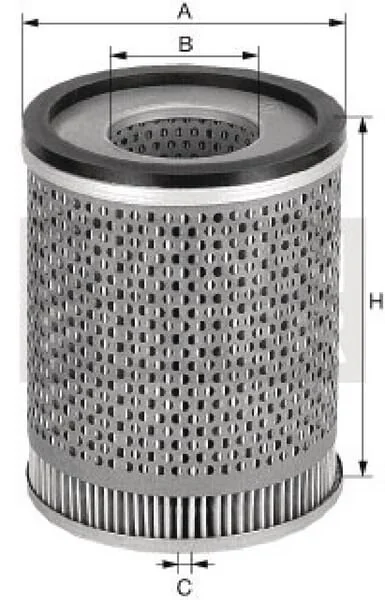 Mann Filter - H1366X - Oelfilterelement