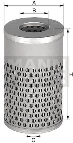 Mann Filter - H617N - Oelfilterelement