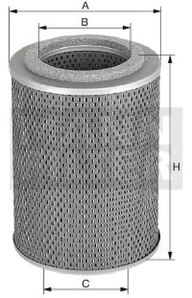 Mann Filter - H8131X - Oelfilterelement