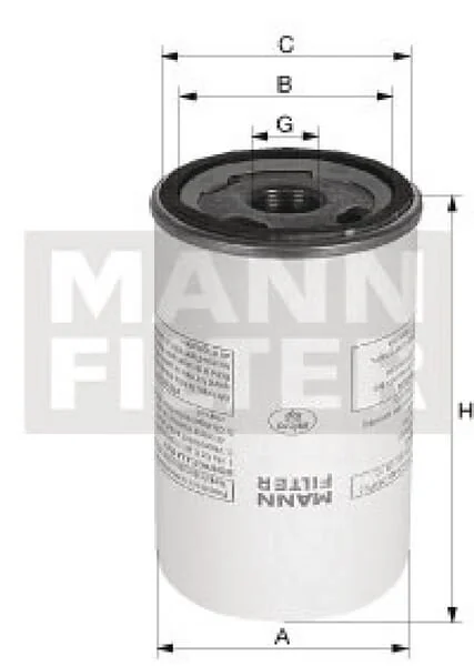 Mann Filter - LB131453 - Luft-Oel-Separator