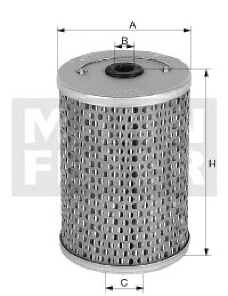 Mann Filter - P715 - Kraftstofffilterelement