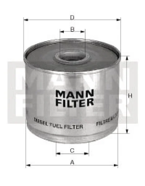 Mann Filter - P9171X - Kraftstofffilterelement