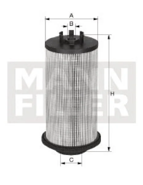 Mann Filter - PU10461X - Kraftstofffilterelement Metallfrei