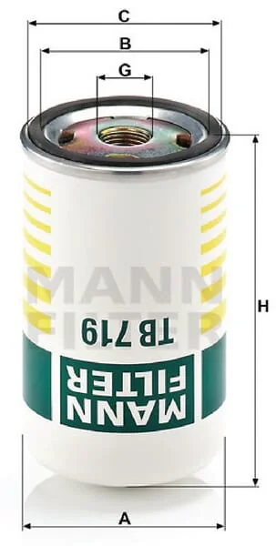 Mann Filter - TB719 - Trockenmittelbox