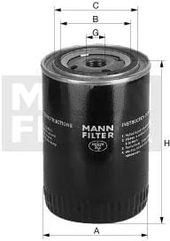 MANN FILTER - W96238 - Ölfilter