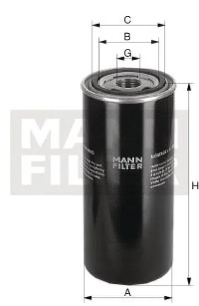 Mann Filter - WD11002 - Hydraulikölwechsel-Filter
