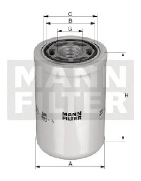 Mann Filter - WH9452 - Oelwechselfilter