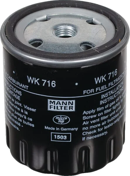 Mann Filter - WK716 - Filter Für Kraftstoffwechsel