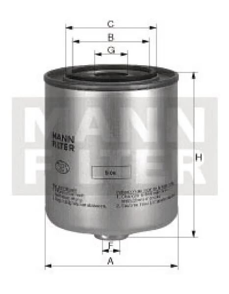 Mann Filter - WK8242 - Kraftstoffwechsel-Filter