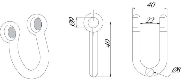 Maschio - T18004065R - Schlegelaufhaengung BA