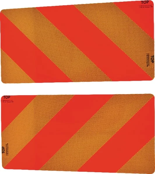 Mazon - WB5642822IT - Gefahrenschilderset aus 2x Aluminium 562x282x2mm