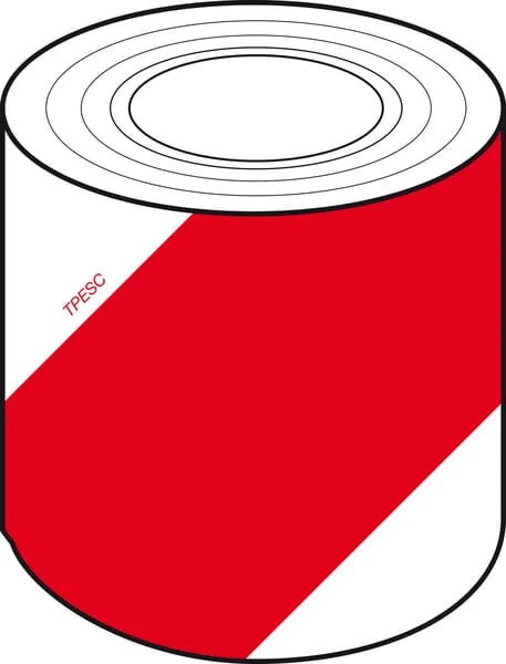 Mazon - WB81143L - Warnaufkleber 141 mm Links
