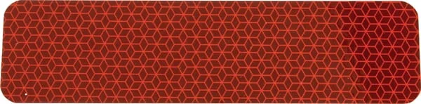 Mazon - WB82103300 - Aufkleber Zur Fahrzeugkennzeichnung Reflektierende Platte 50x200mm Mazon