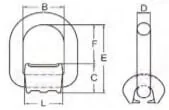McBULL - APSF2000 - Aufschweissbracket Mit Feder 2000 Kg