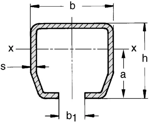 Mea - TB335010 - Schiene 40x35x2,75mm Gr.1